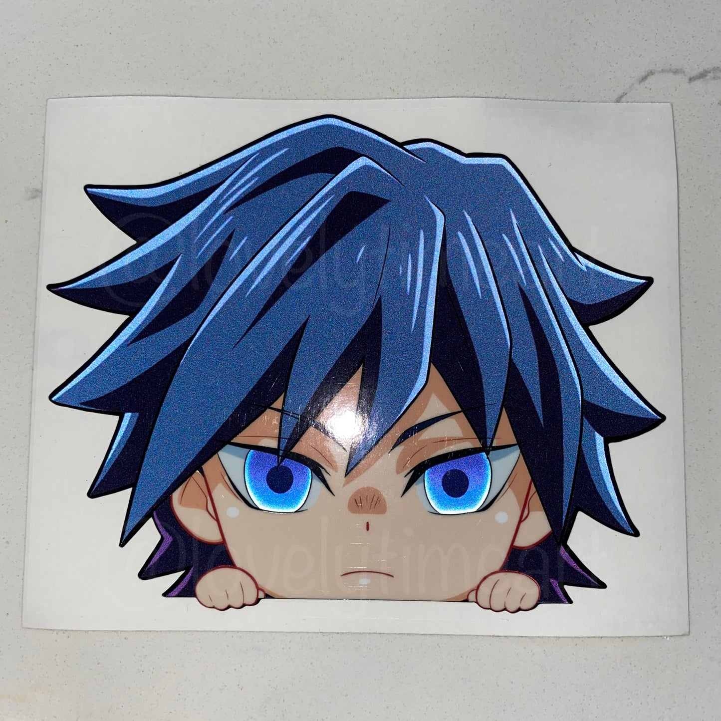 water chibi peeker