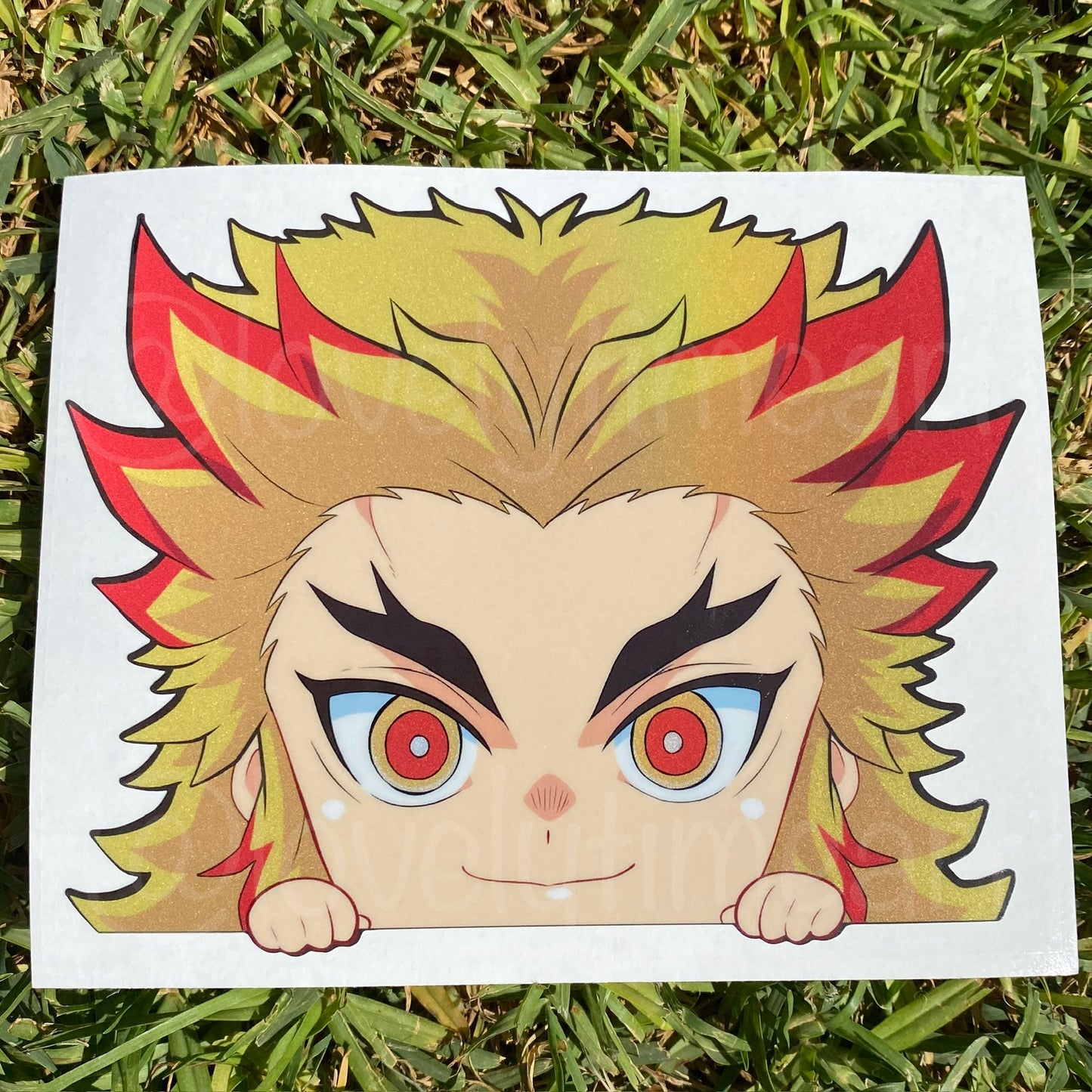 flame chibi peeker