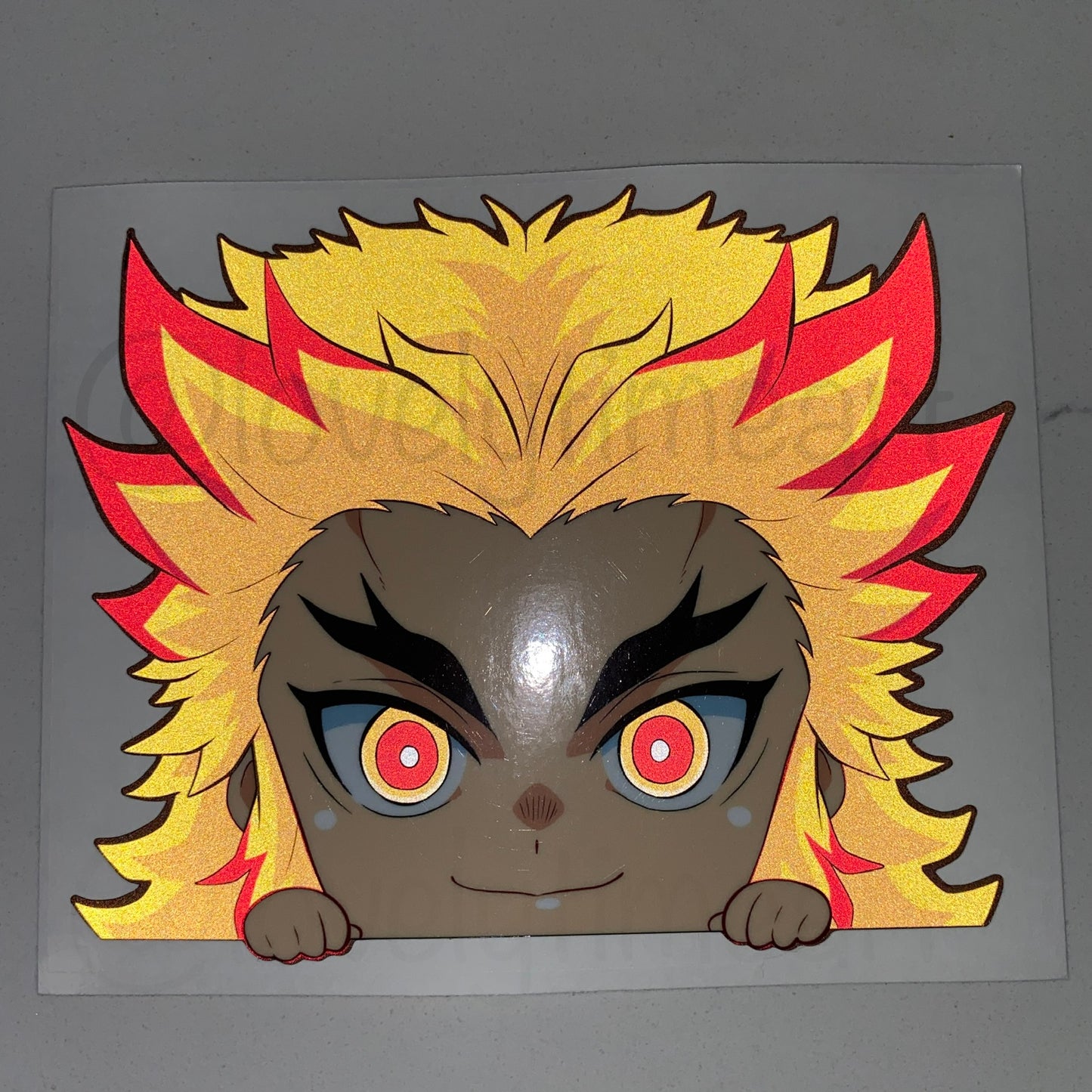 flame chibi peeker