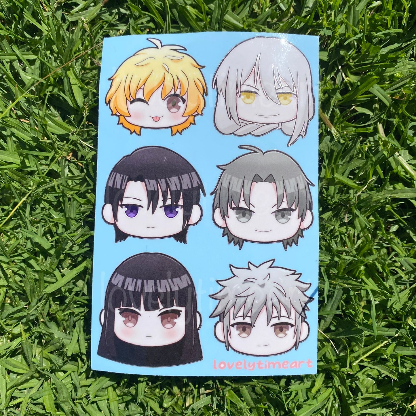Vol. 2 sticker sheet