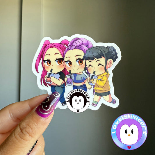 Boba run trio