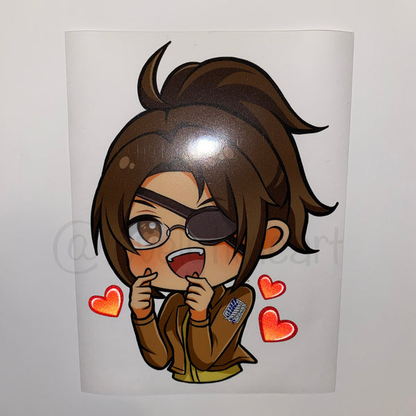 Four Eyes Sticker
