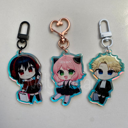 Elegant Family Keychains